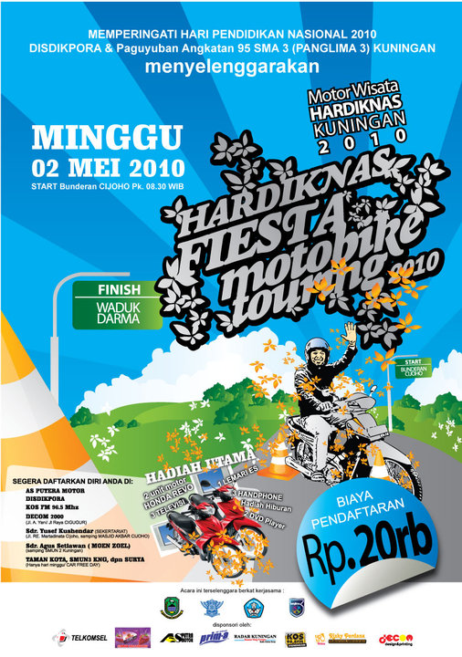 Hardiknas Fiesta Motobike Touring 2010